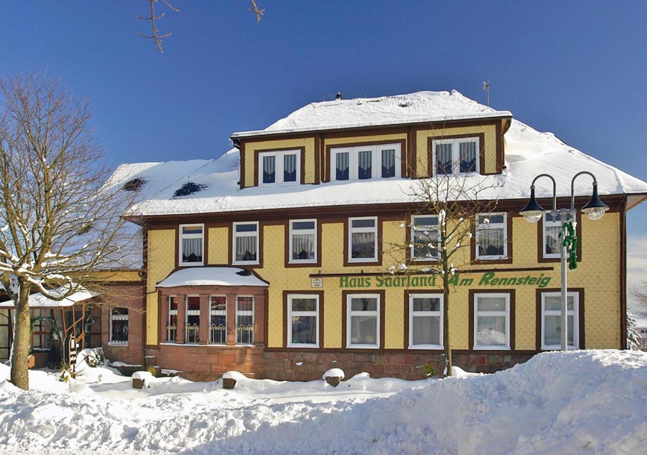 Pension Haus Saarland 오버호프 외부 사진